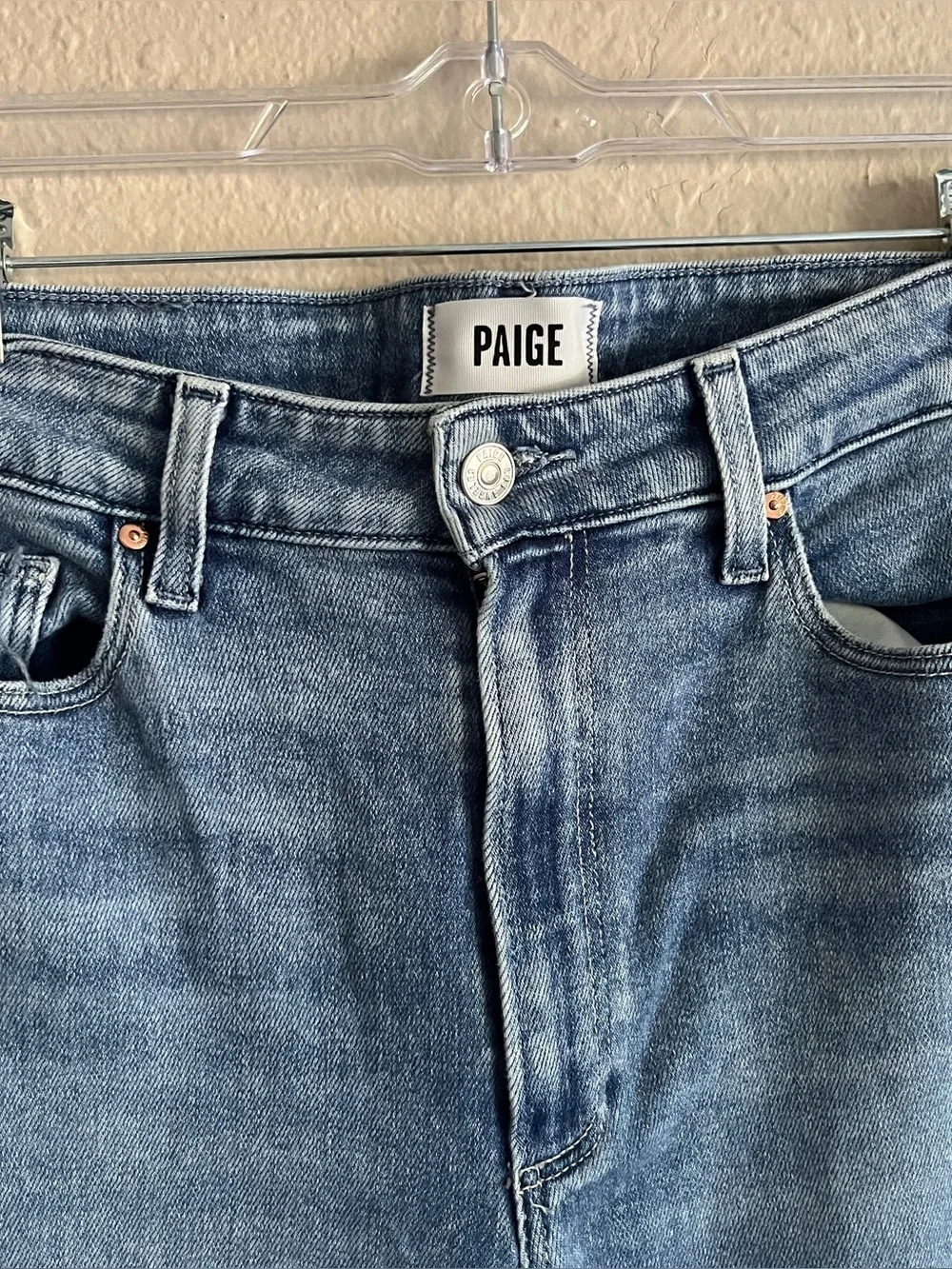 PAIGE Anessa High rise crop wide leg jeans - Picture 3 of 5